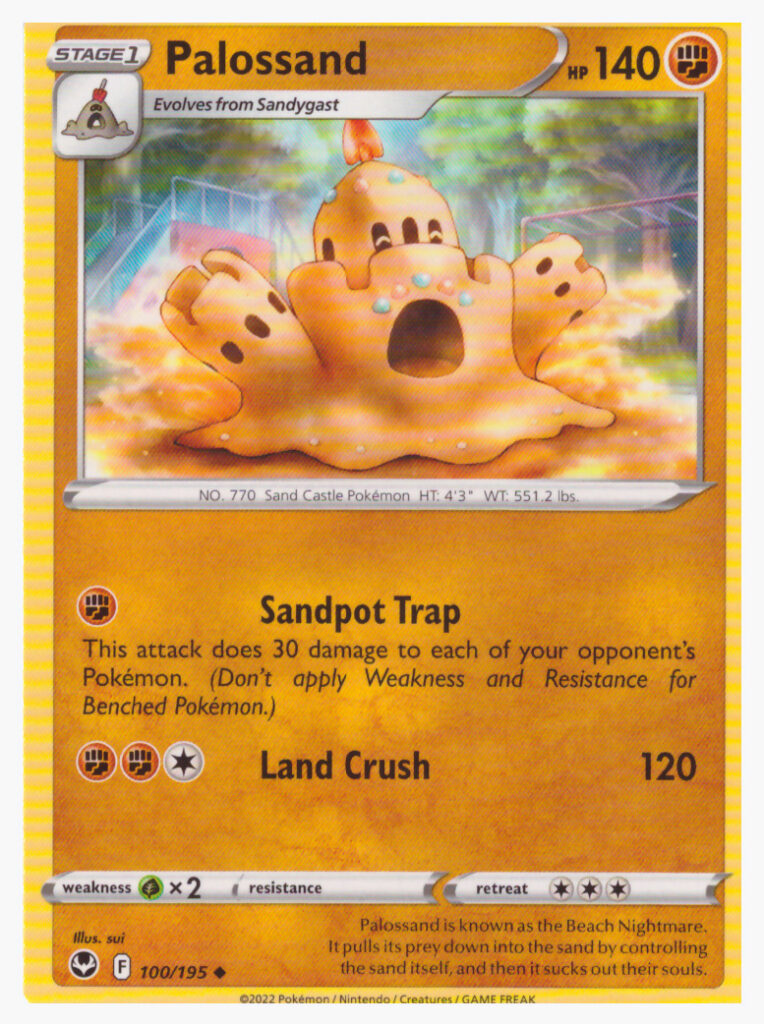 Sword & Shield Silver Tempest – Palossand 100