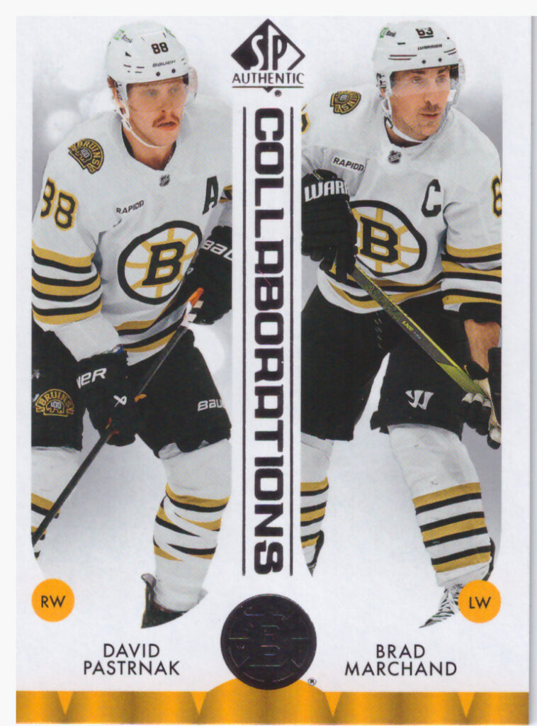 2023/24 SP Authentic – D.Pastrňák, B.Marchand Bos C-2