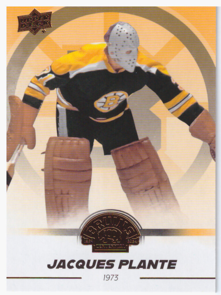 2023/24 Boston Bruins Centennial – J.Plante Bos 71