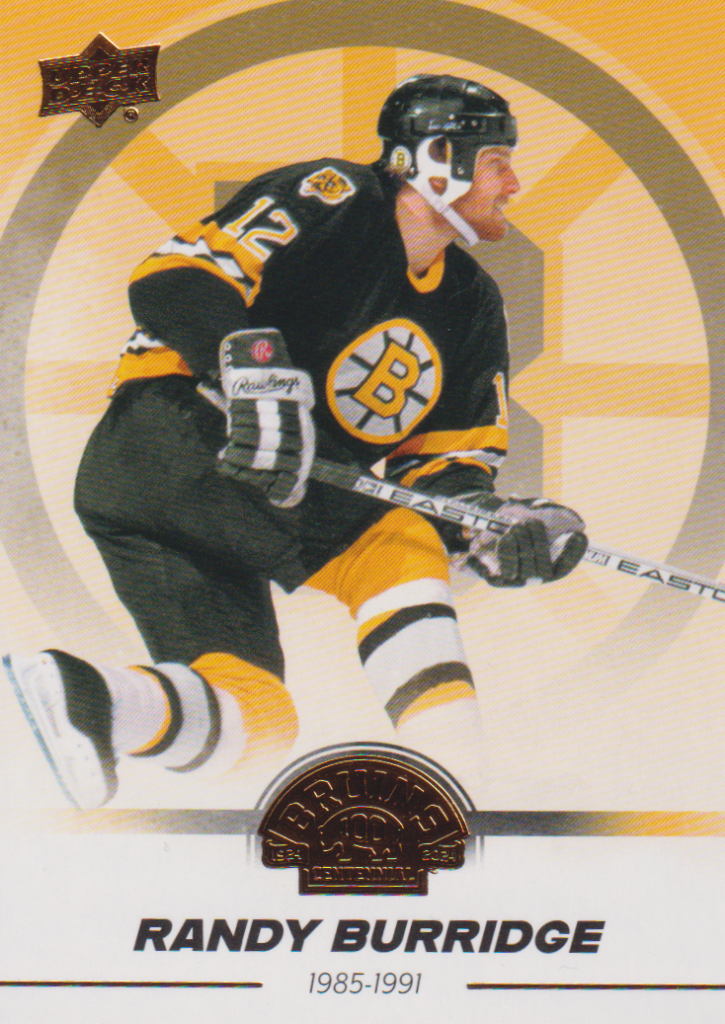 2023/24 Boston Bruins Centennial – R. Burridge Bos 85