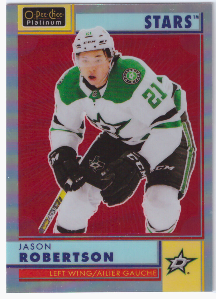 2022/23 O-Pee-Chee Platinum – J.Robertson Dal R-40
