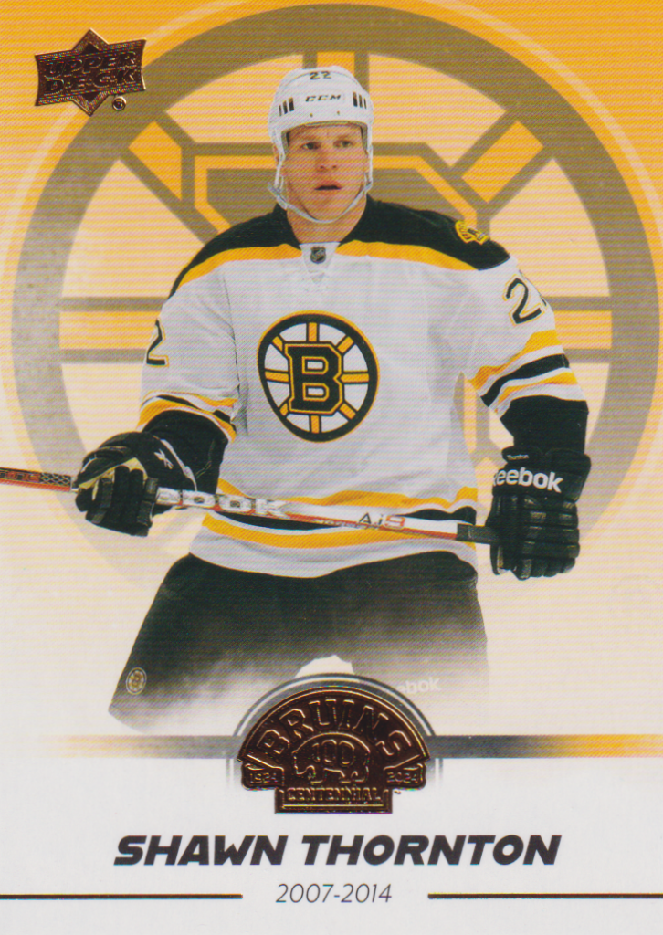 2023/24 Boston Bruins Centennial – S. Thornton Bos 8
