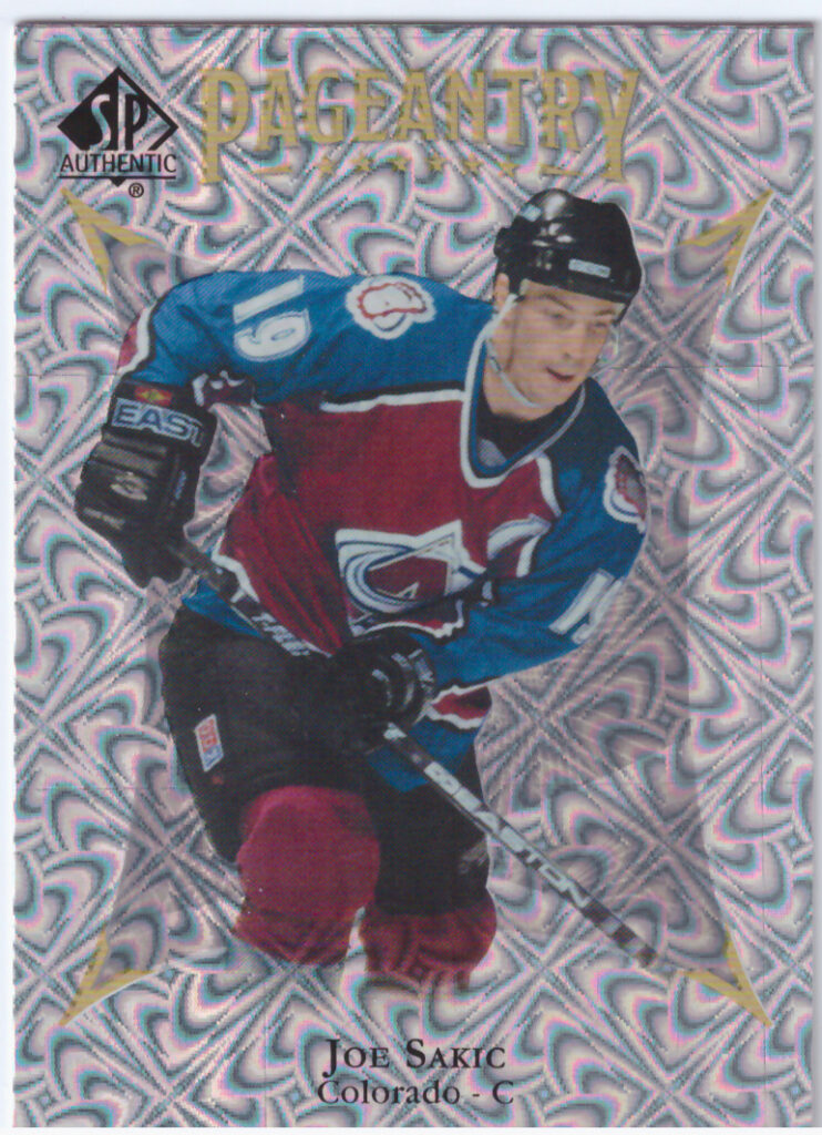 2021/22 SP Authentic – J.Sakic Col P-84