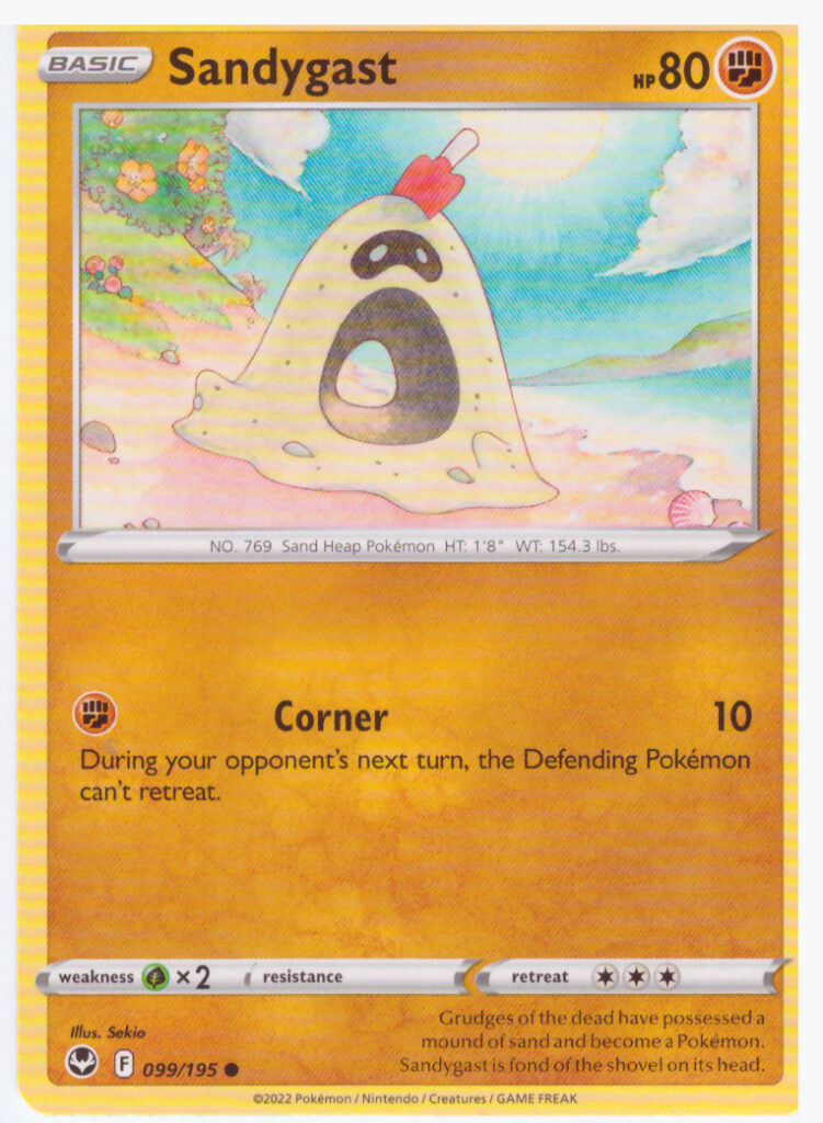 Sword & Shield Silver Tempest – Sandygast 099