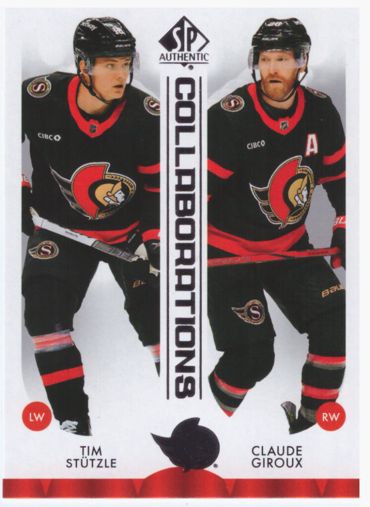 2023/24 SP Authentic – T.Stutzle, C.Giroux Ott C-23