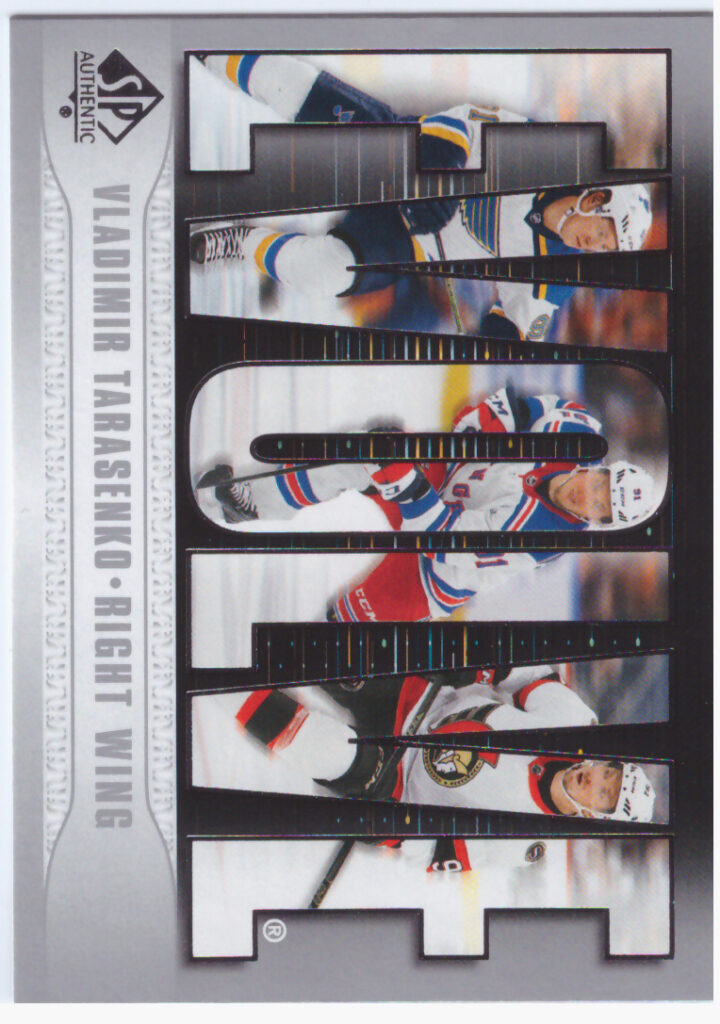 2023/24 SP Authentic – V.Tarasenko Stl,Nyr,Ott E-7