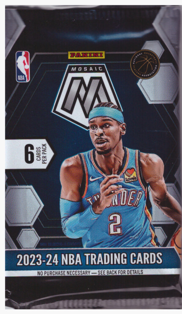 2023/24 Panini Mosaic basketbal blaster balíček