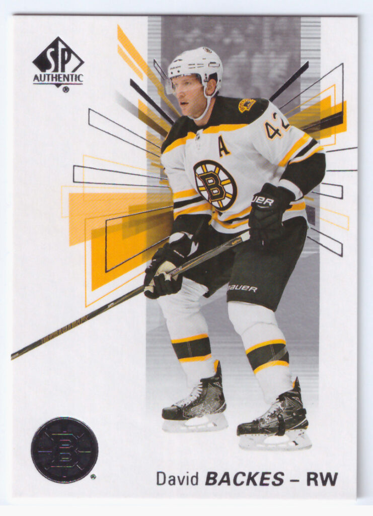 2016/17 SP Authentic – D.Backes Bos 85