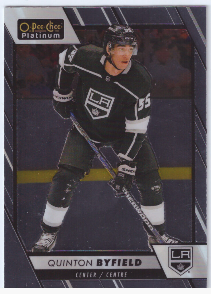 2023/24 O-Pee-Chee Platinum – Quinton Byfield Los Angeles Kings 182