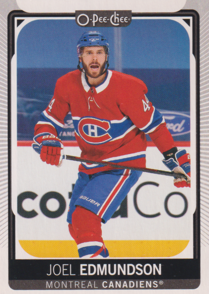 2021/22 O-Pee-Chee – J. Edmundson Mon 371