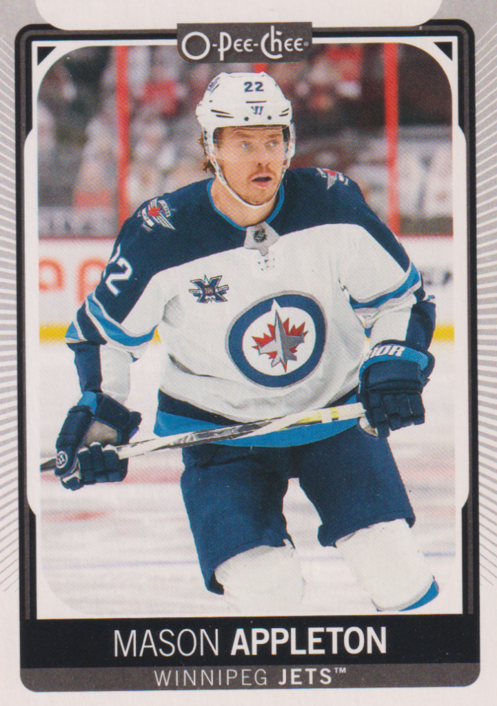 2021/22 O-Pee-Chee – M. Appleton Win 406