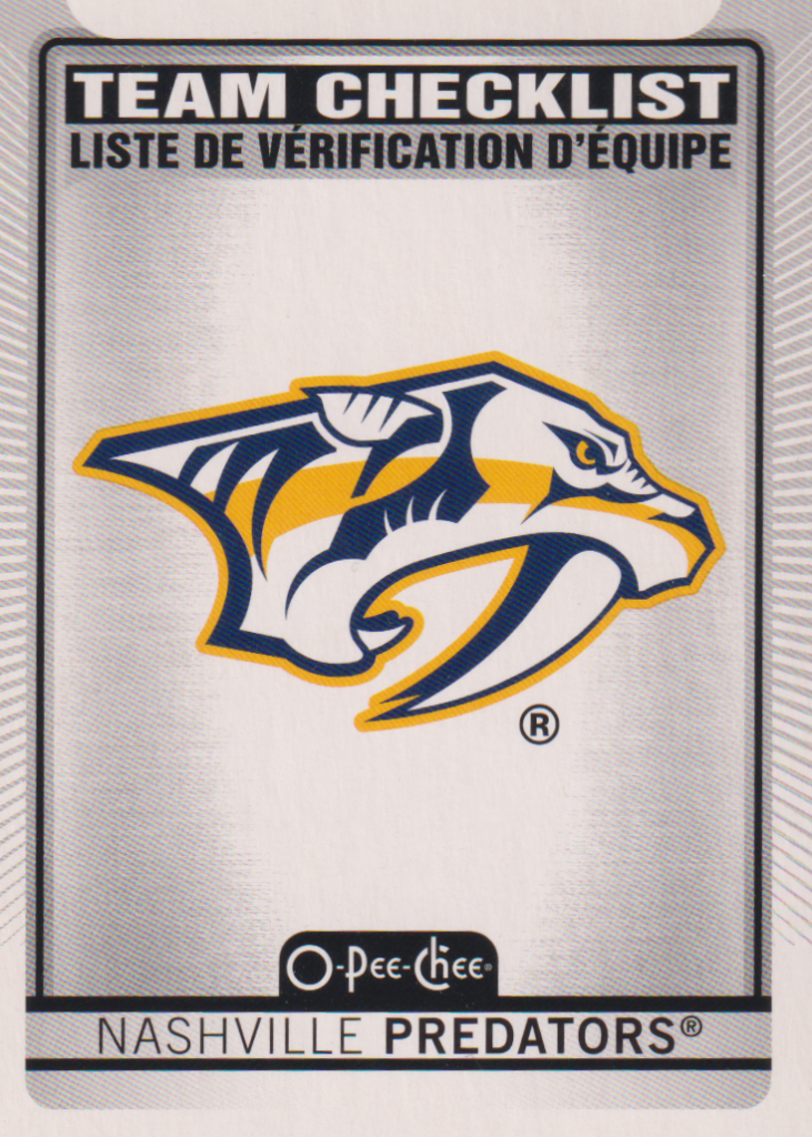 2021/22 O-Pee-Chee – Nashville Predators 567