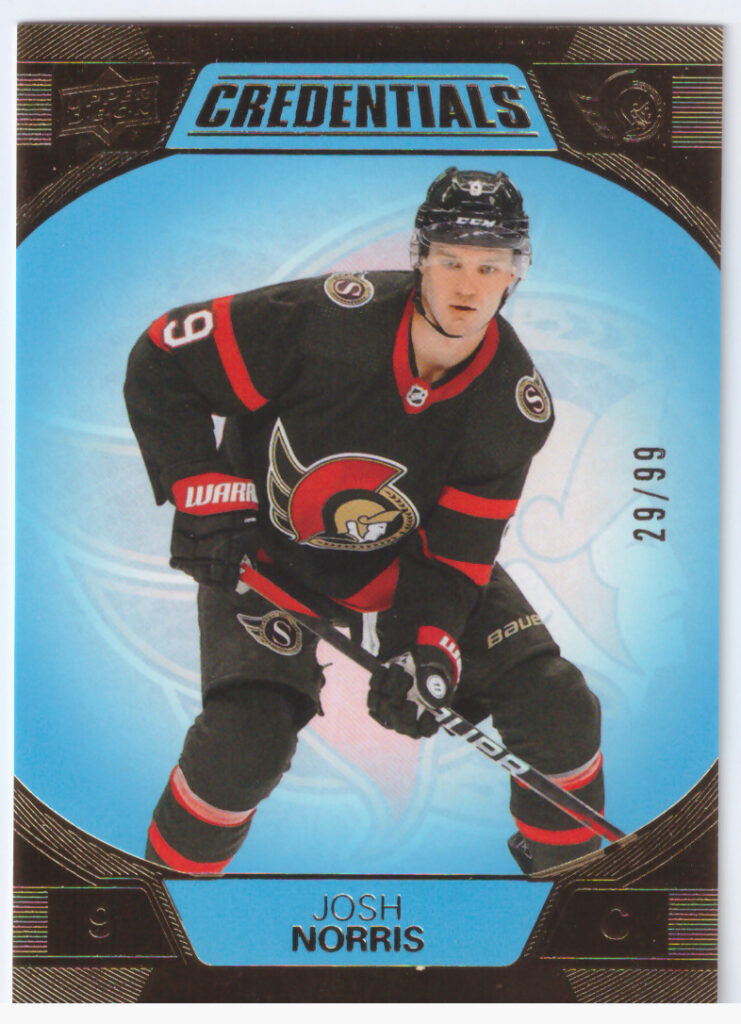 2022/23 Credentials – J.Norris Ott 57   /99