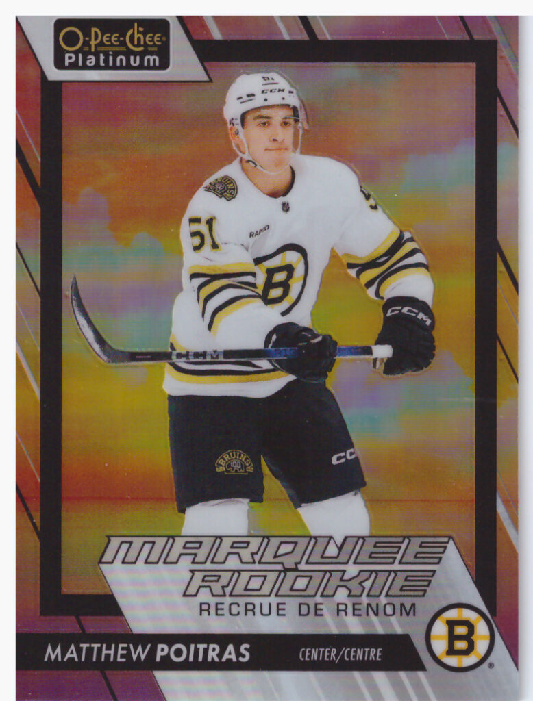 2023/24 O-Pee-Chee Platinum – M.Poitras Bos 290