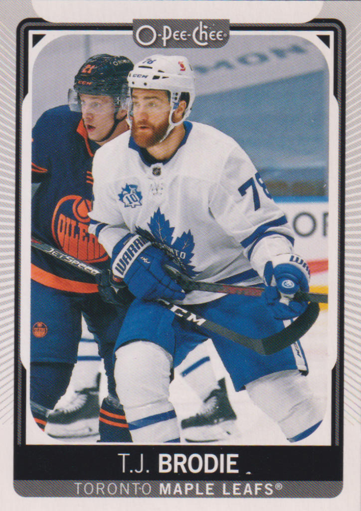 2021/22 O-Pee-Chee – T. J. Brodie Tor 350