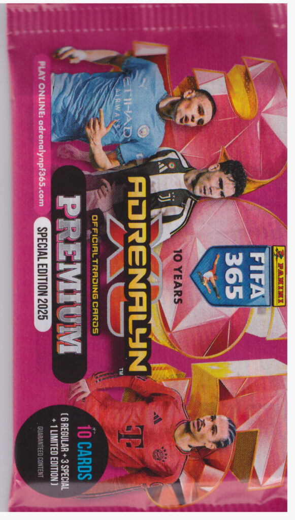 2024/25 Panini Adrenalyn XL FIFA 365 Premium balíček