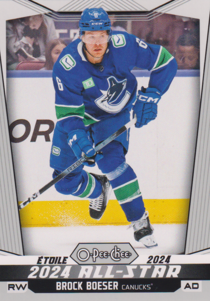 2024/25 O-Pee-Chee – B. Boeser Van 510