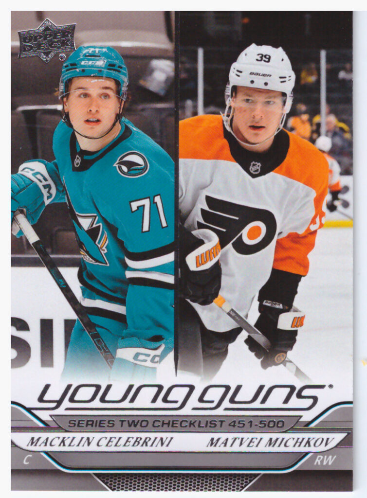 2024/25 Upper Deck Series 2 – M.Celebrini, M.Michkov 500