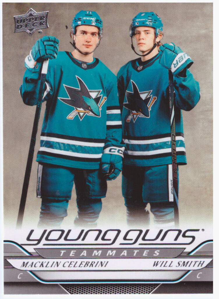 2024/25 Upper Deck Series 2 – M.Celebrini, W.Smith Sjs 499