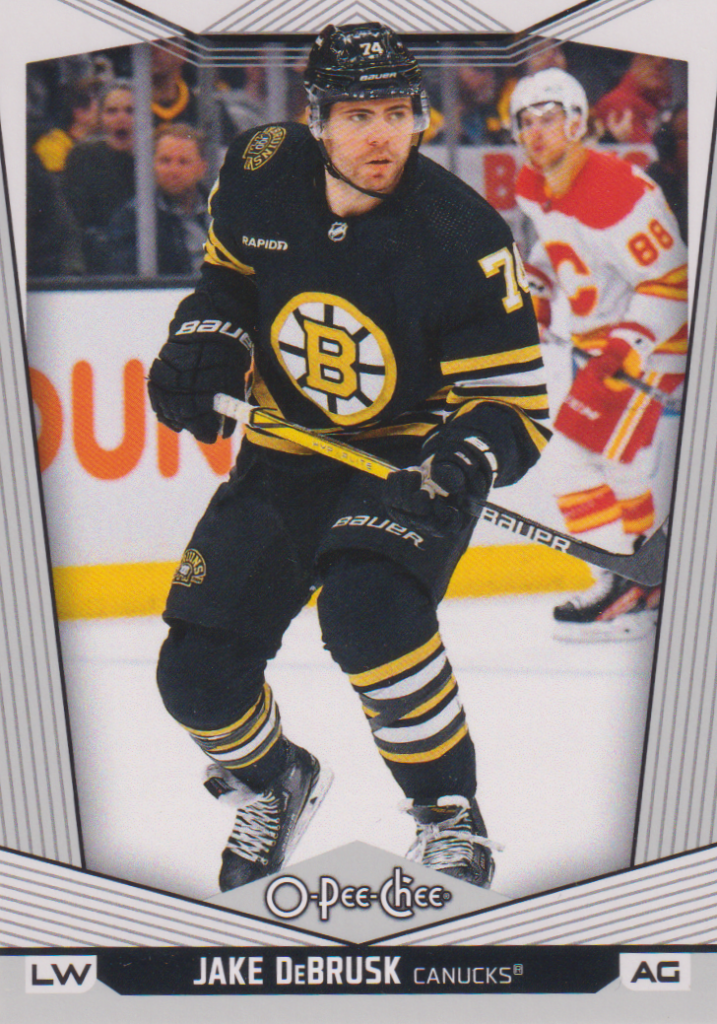 2024/25 O-Pee-Chee – J. DeBrusk Van 417