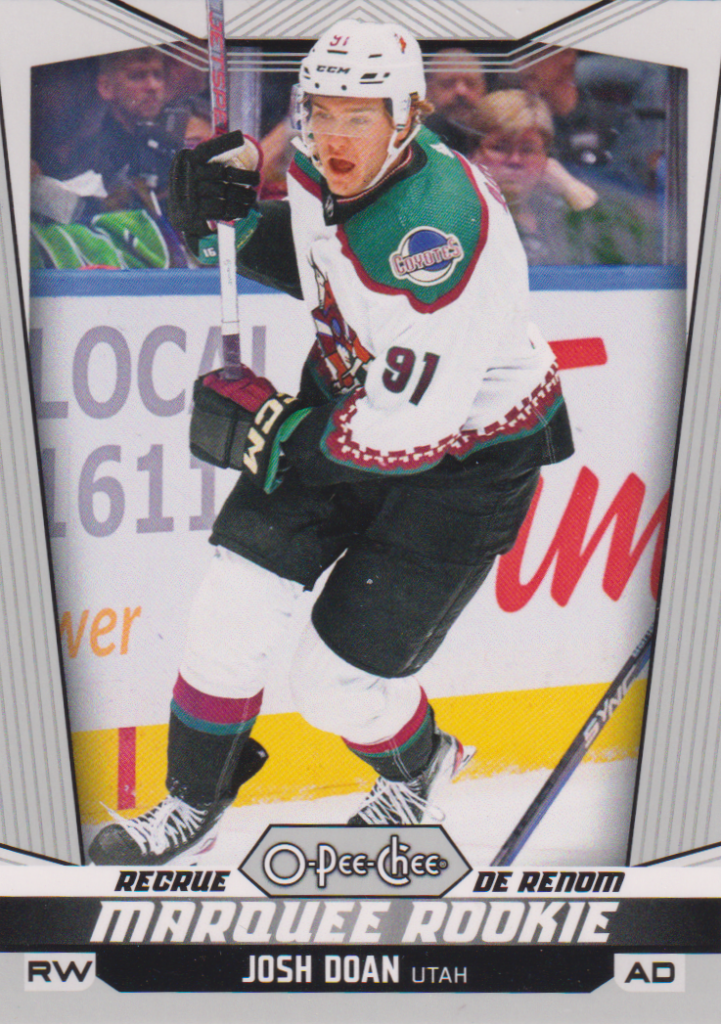 2024/25 O-Pee-Chee – J. Doan Utah 542