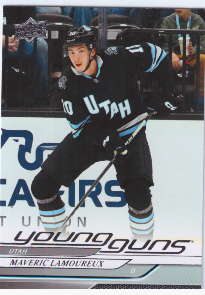 2024/25 Upper Deck Series 2 – M.Lamoureux Utah 487