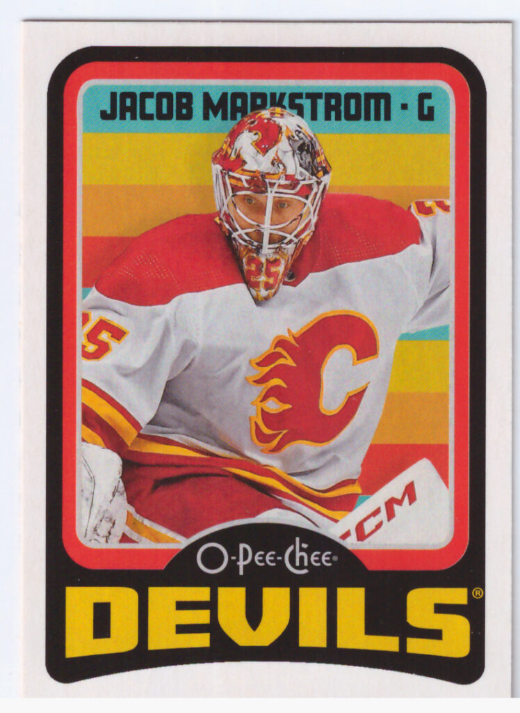2024/25 O-Pee-Chee – J.Markstrom Njd 353