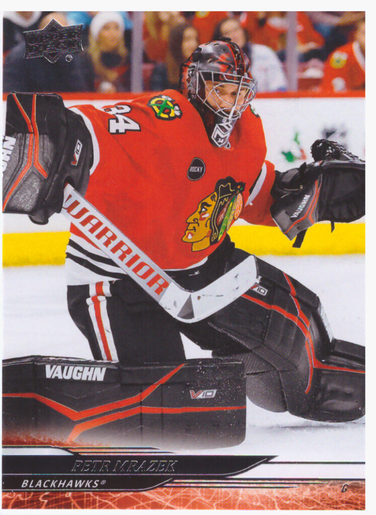 2024/25 Upper Deck Series 2 – Petr Mrázek Chicago Blackhawks 281