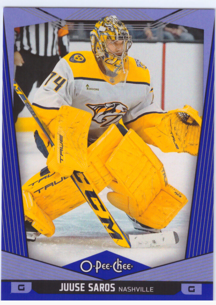 2024/25 O-Pee-Chee – J.Saros Nas 352