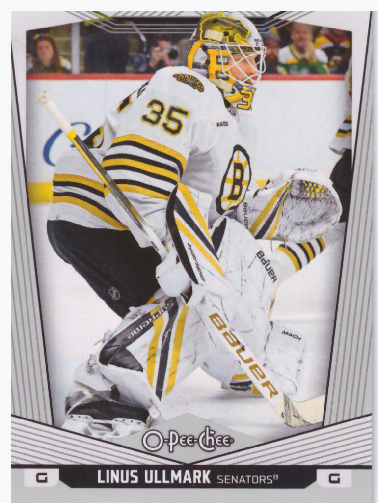 2024/25 O-Pee-Chee – Linus Ullmark Boston Bruins 403