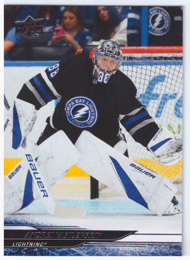 2024/25 Upper Deck Series 2 – Andrei Vasilevskiy Tampa Bay Lightnings 405