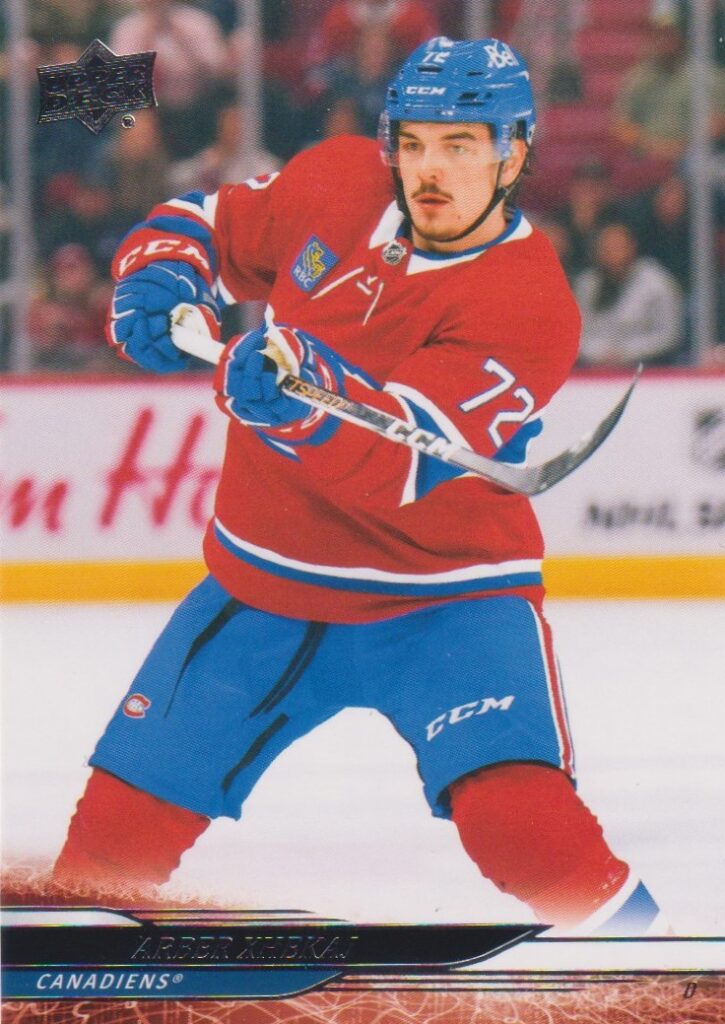 2024/25 Upper Deck Series 2 – Arber Xhekaj Montreal Canadiens 340