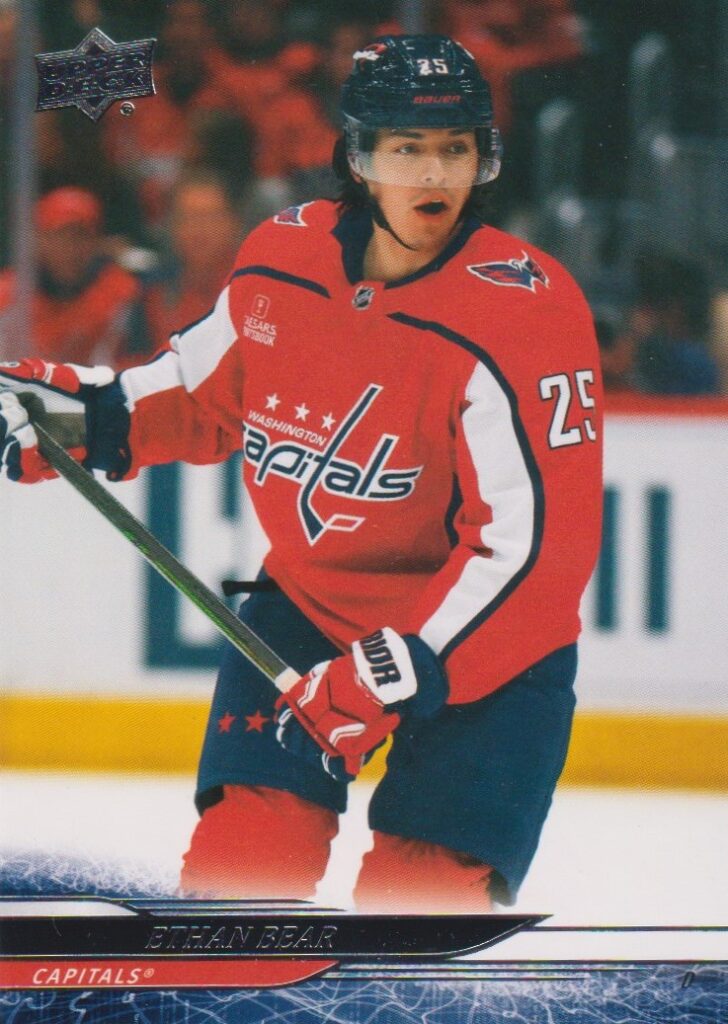 2024/25 Upper Deck Series 2 – Ethan Bear Washington Capitals 442