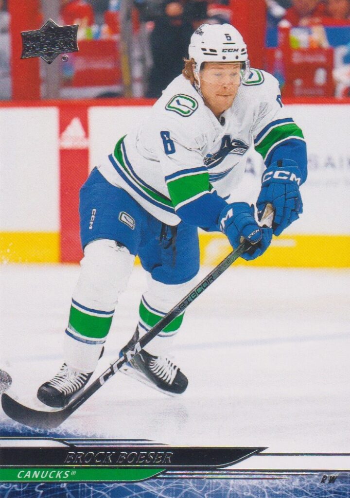 2024/25 Upper Deck Series 2 – Brock Boeser Vancouver Canucks 427