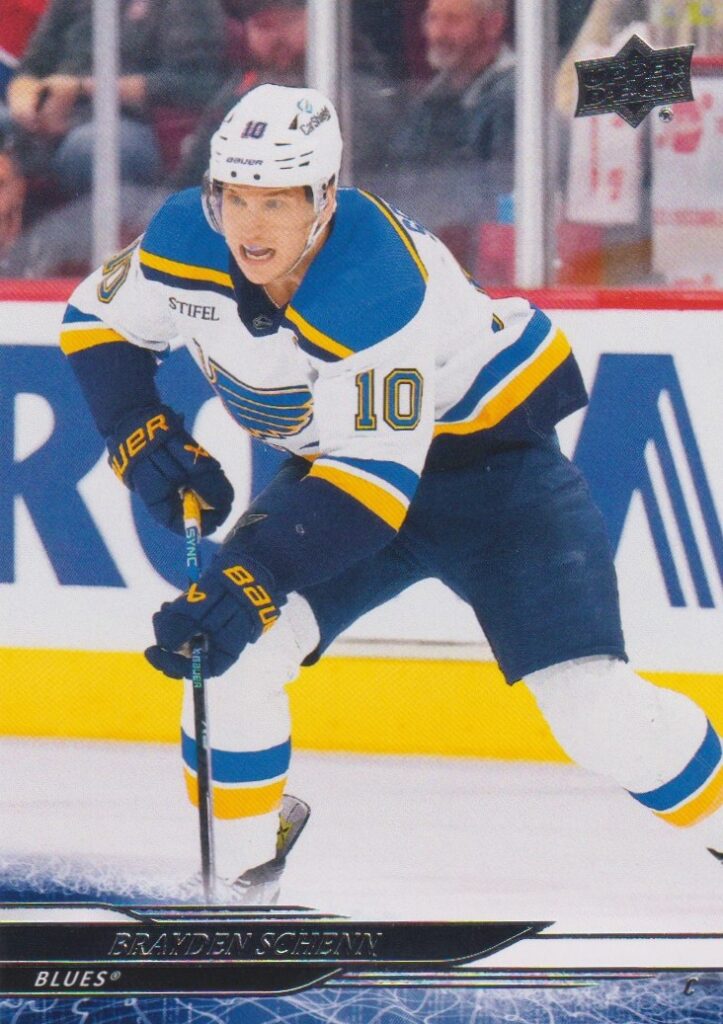 2024/25 Upper Deck Series 2 – Brayden Schenn St.Louis Blues 401