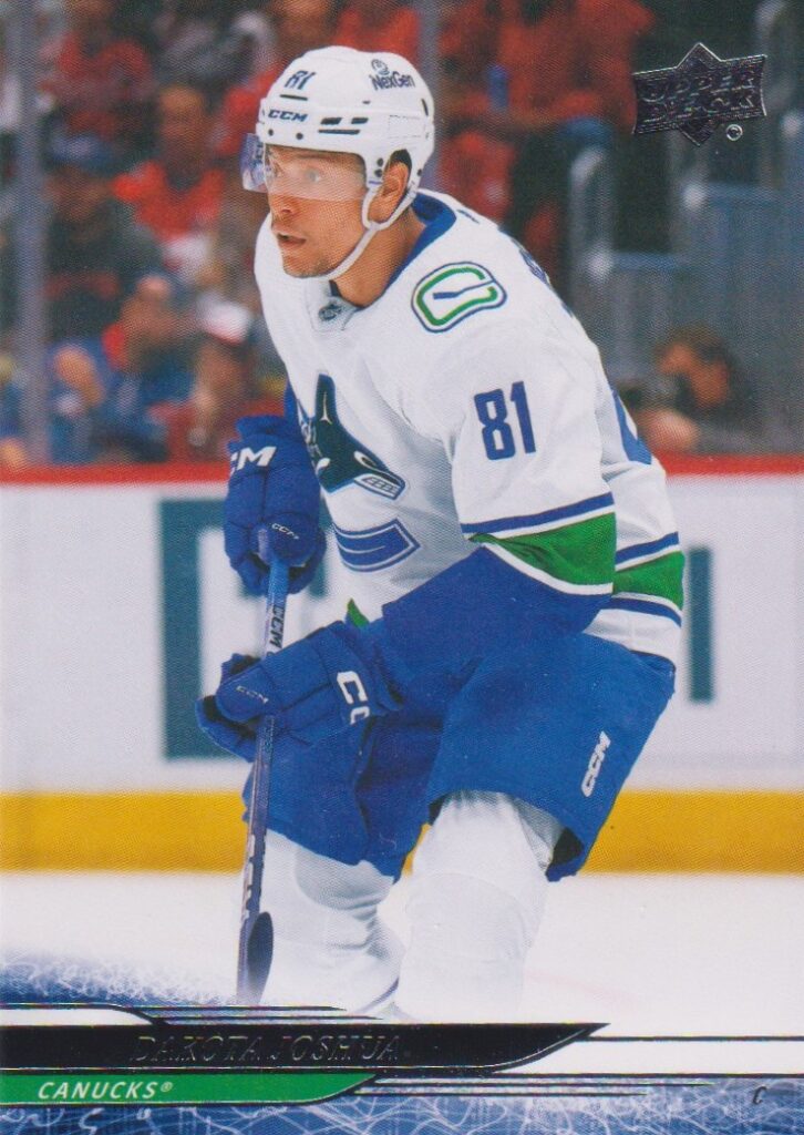 2024/25 Upper Deck Series 2 – D. Joshua Van 424