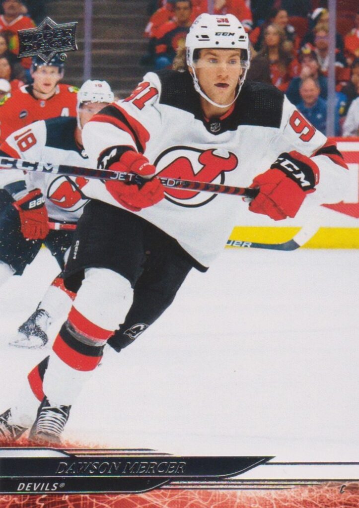 2024/25 Upper Deck Series 2 – D. Mercer Njd 353