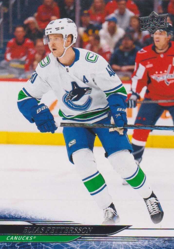 2024/25 Upper Deck Series 2 – Elias Pettersson Vancouver Canucks 425