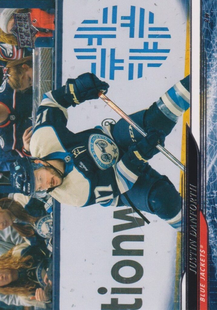 2024/25 Upper Deck Series 2 – Justin Danforth Columbus Blue Jackets 292