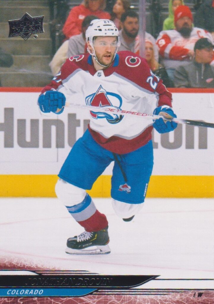 2024/25 Upper Deck Series 2 – Jonathan Drouin Colorado Avalanche 290