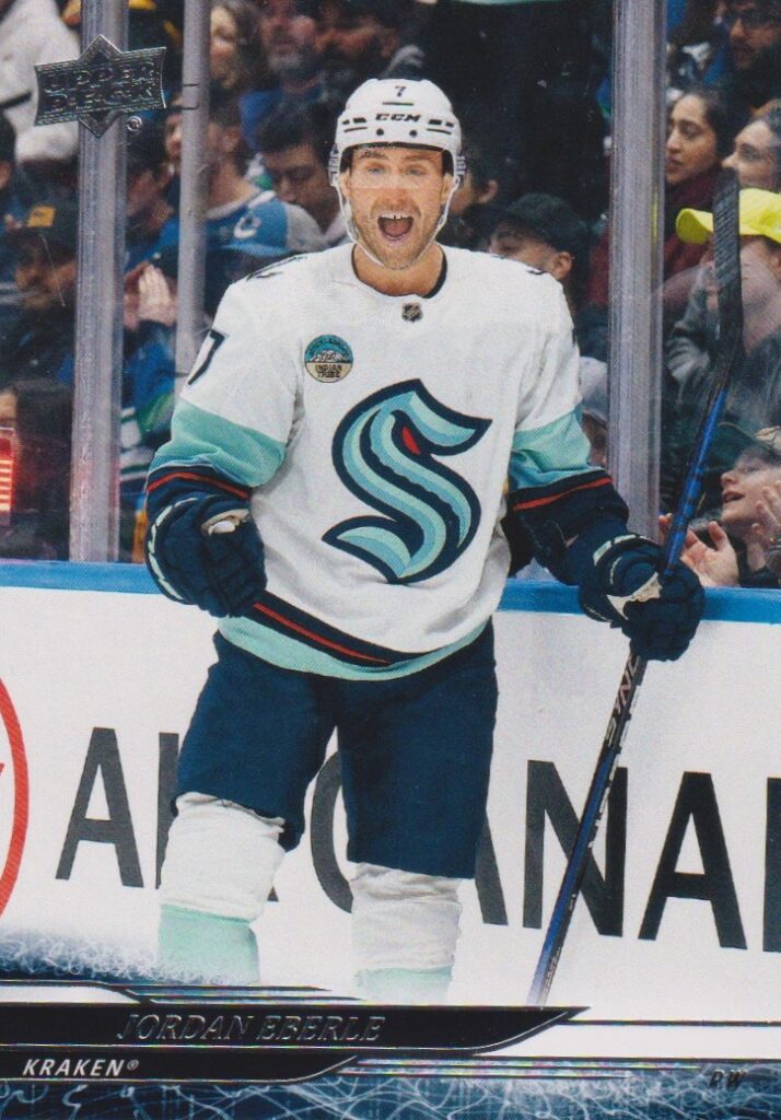 2024/25 Upper Deck Series 2 – Jordan Eberle Seattle Kraken 393