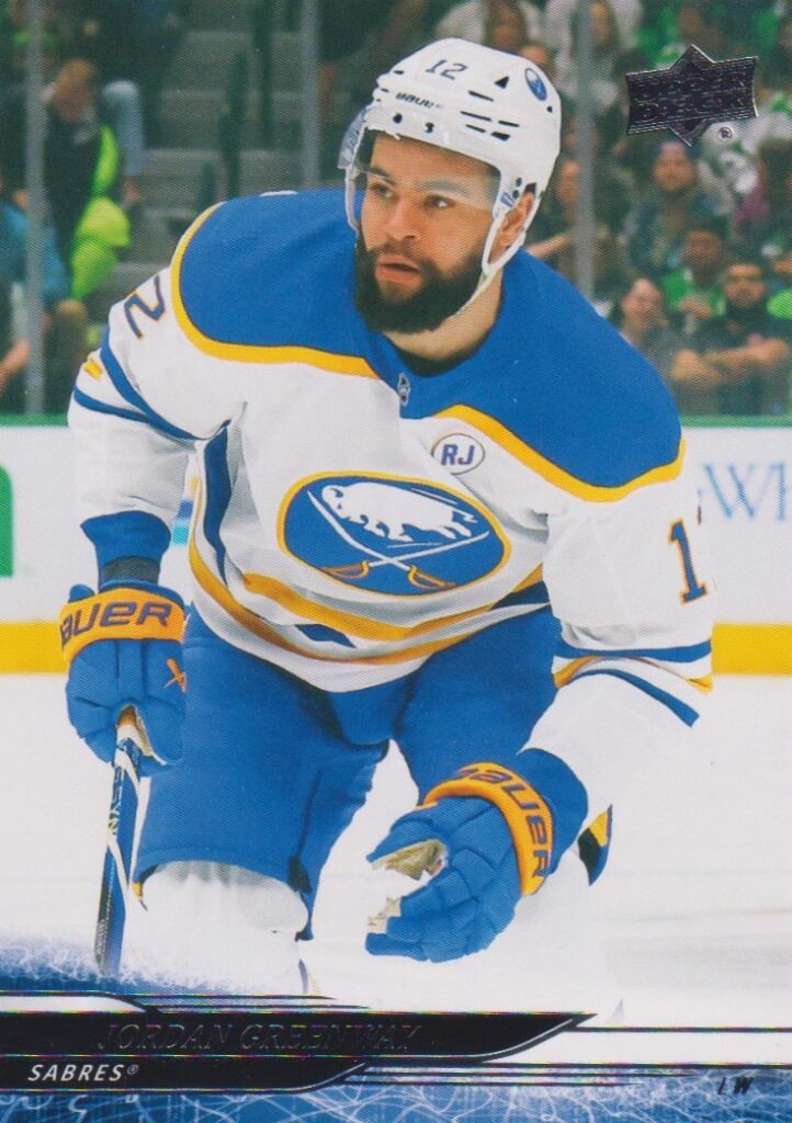 2024/25 Upper Deck Series 2 – Jordan Greenway Buffalo Sabres 264