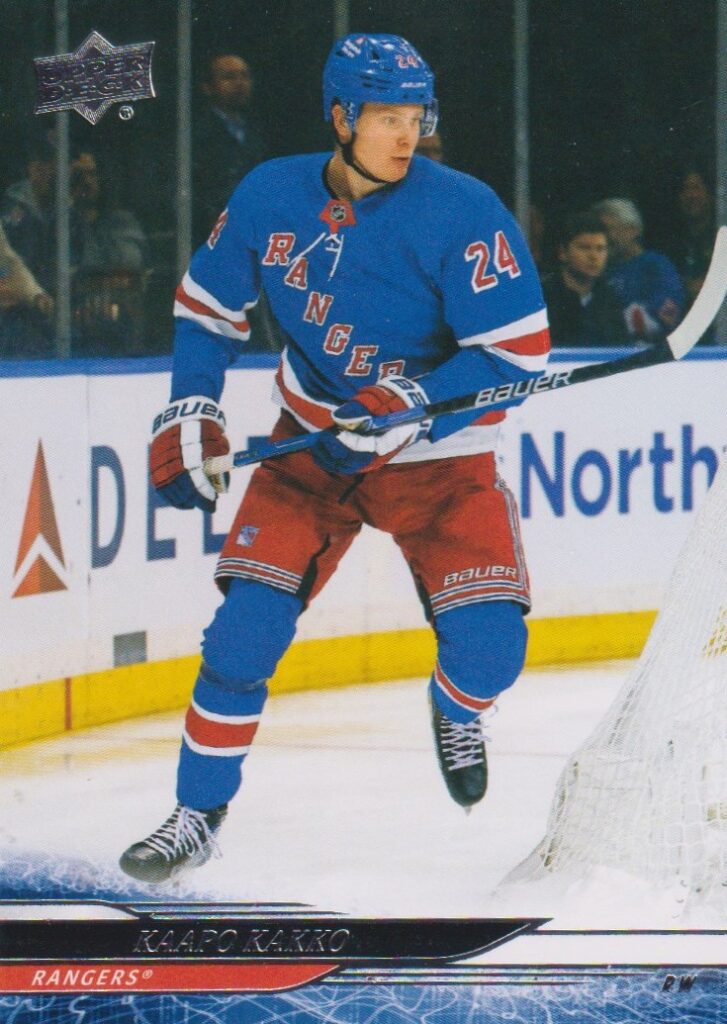 2024/25 Upper Deck Series 2 – Kaapo Kakko New York Rangers 364