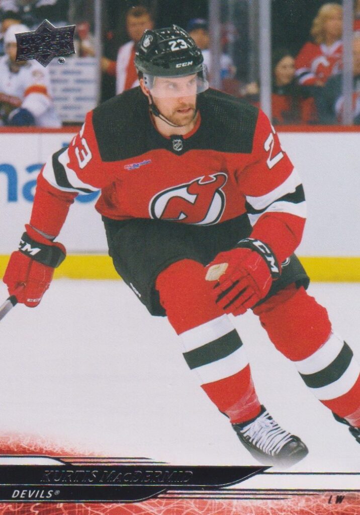 2024/25 Upper Deck Series 2 – Kurtis MacDermid New Jersey Devils 354