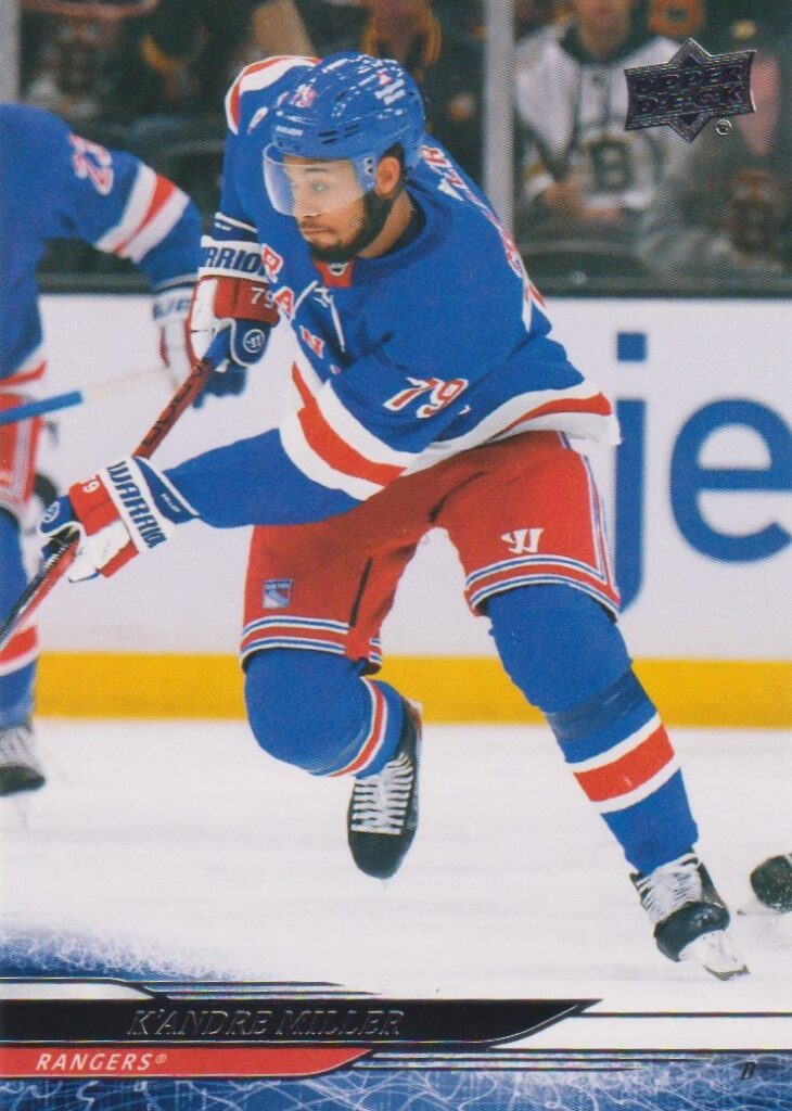 2024/25 Upper Deck Series 2 – K´andre Miller New York Rangers 362