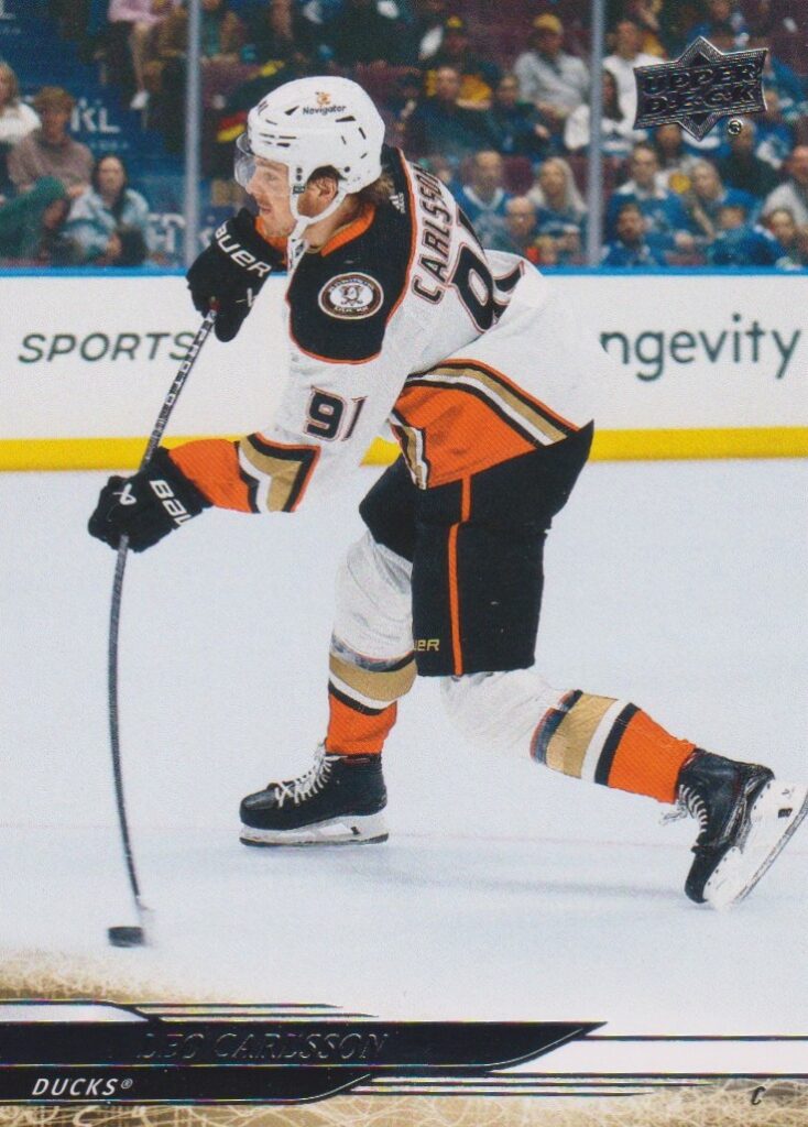 2024/25 Upper Deck Series 2 – Leo Carlsson Anaheim Ducks 253