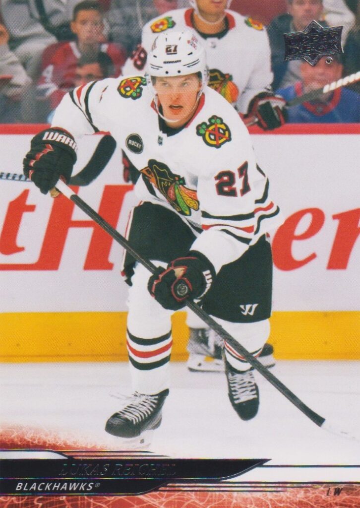 2024/25 Upper Deck Series 2 – Lukas Reichel Chicago Blackhawks 282