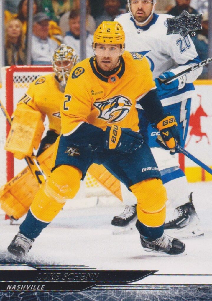 2024/25 Upper Deck Series 2 – L. Schenn Nas 347