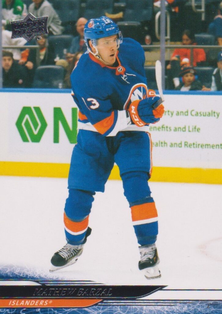 2024/25 Upper Deck Series 2 – Mathew Barzal New York Islanders 356