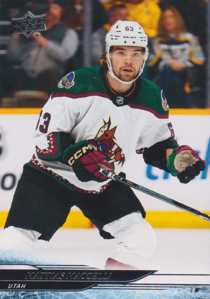2024/25 Upper Deck Series 2 – Mattias Maccelli Utah 421